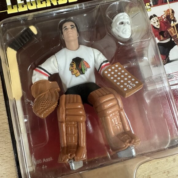 1995 STARTING LINEUP KENNER TONY ESPOSITO CHICAGO FRENCH TIMELESS LEGENDS - Picture 3 of 4